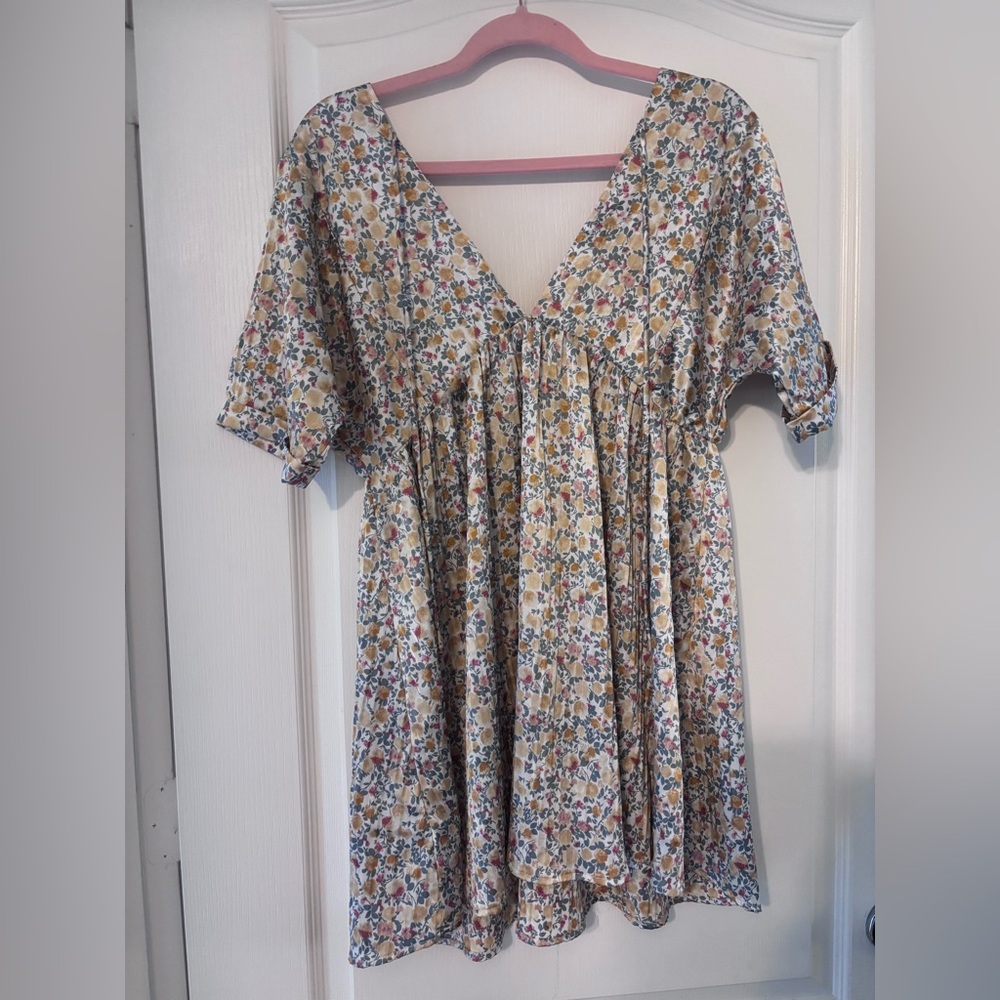 Lulu's Multicolor Floral Dress